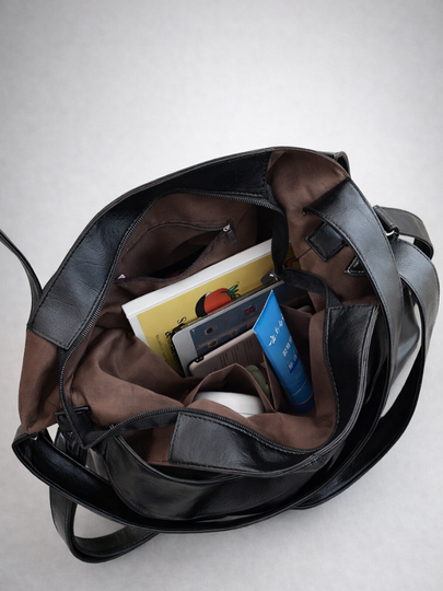 Thermabuild | Black tote bag for school