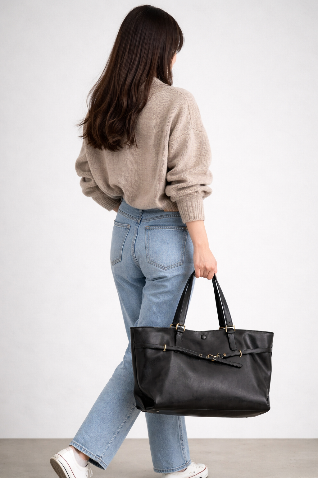 Thermabuild | Black tote school bag