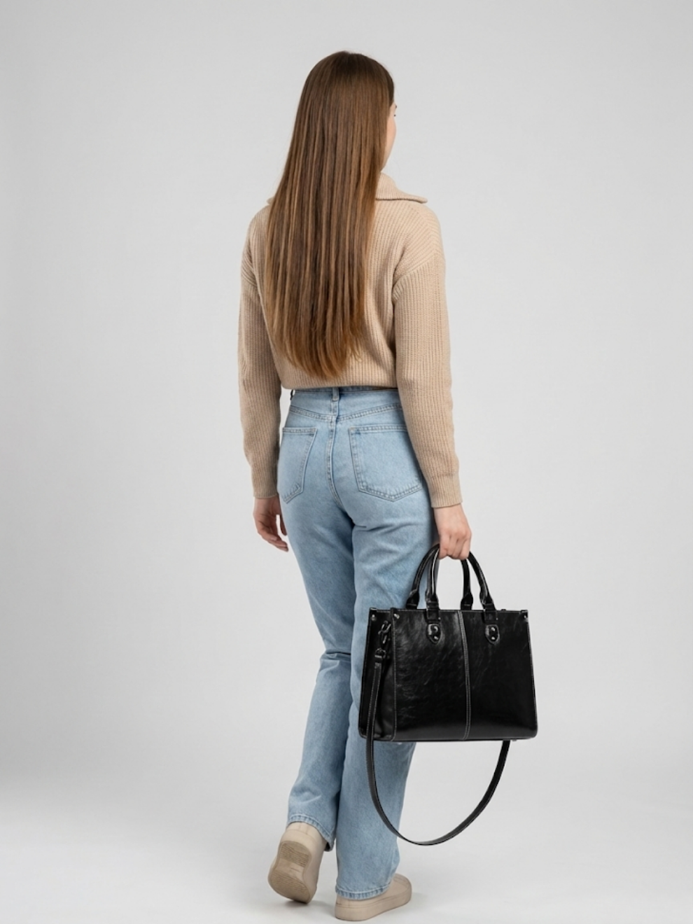Thermabuild | Black work bag for women