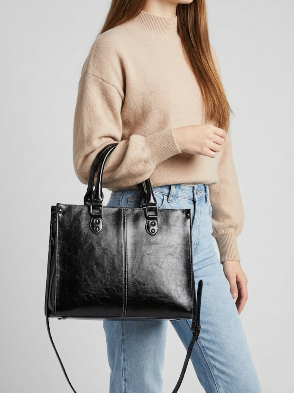 Thermabuild | Black work bag for women