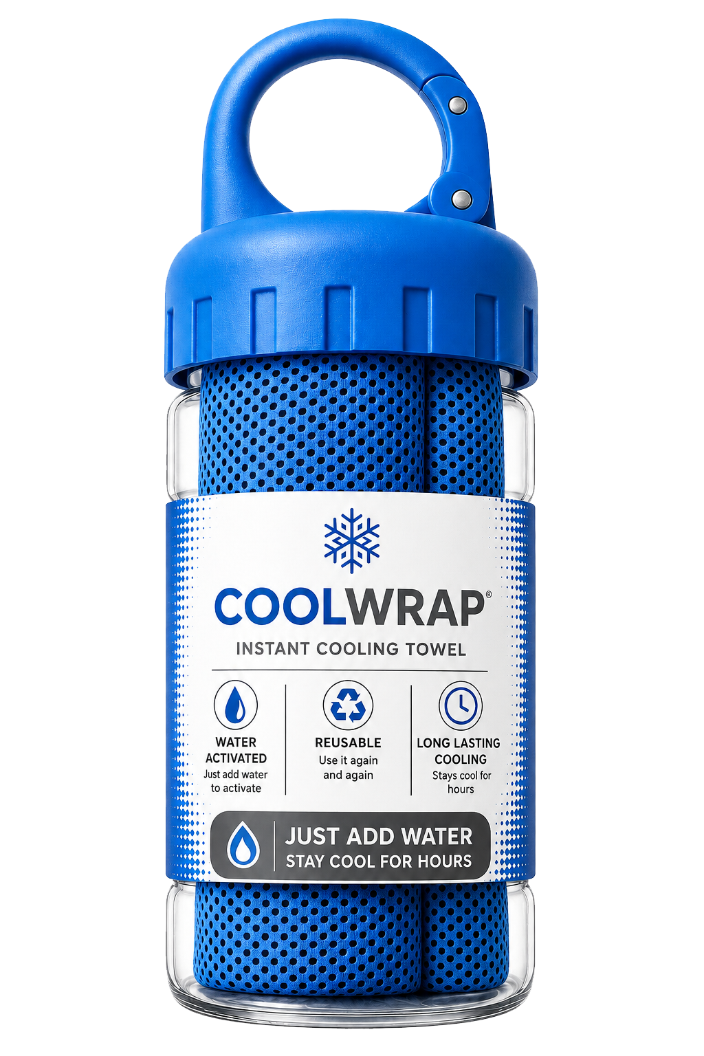 Thermabuild | Blue Instant Cooling Towel