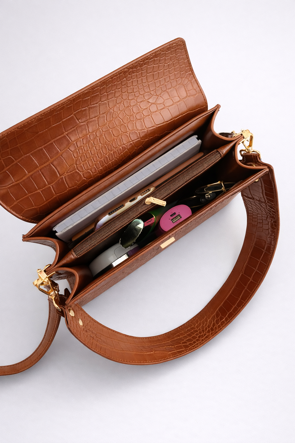 Thermabuild | Brown cross body work bag for ladies