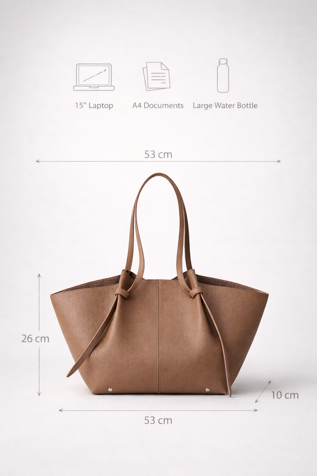 Thermabuild | Brown tote bag for work