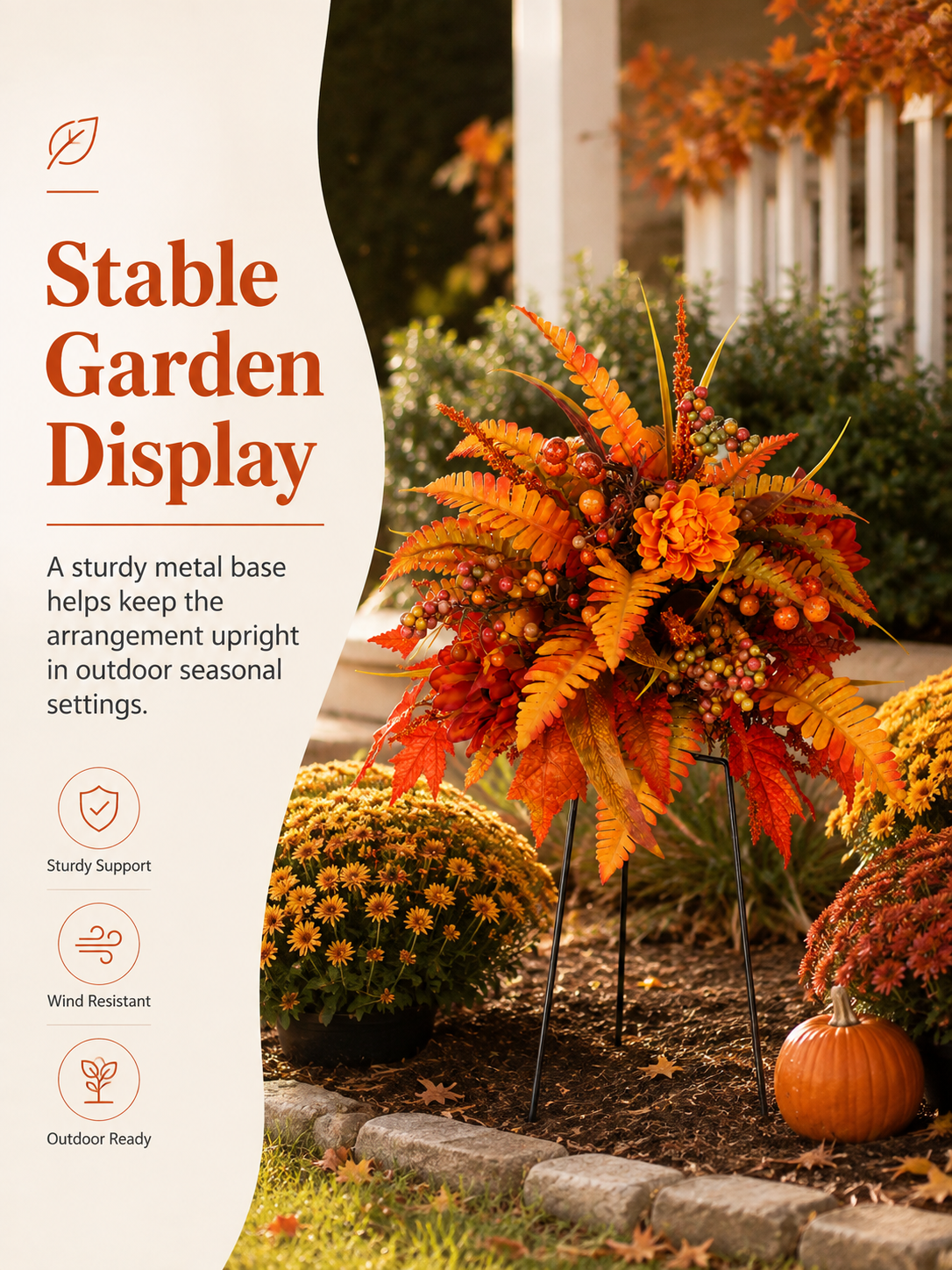 Thermabuild | Autumn Harvest Garden Stake