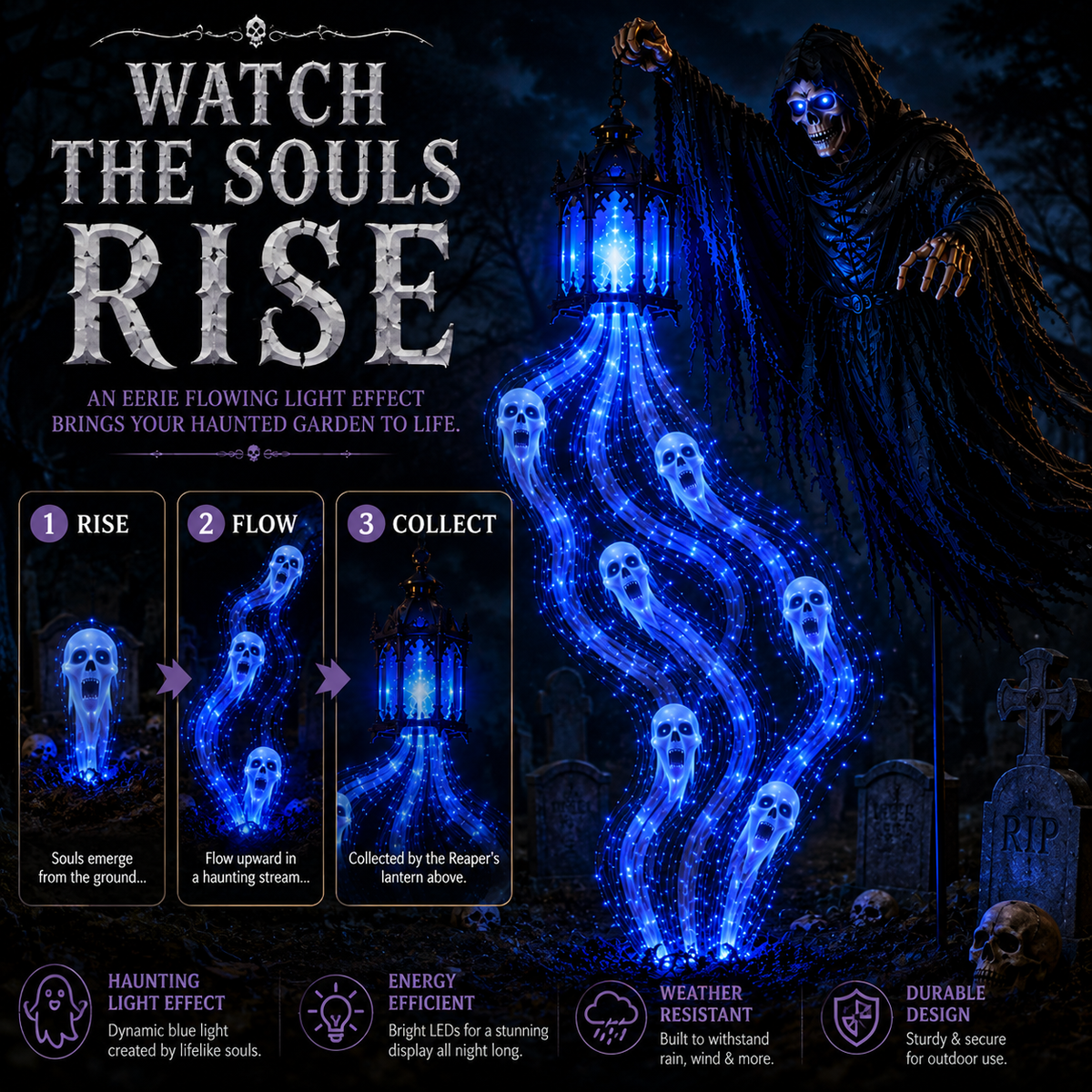 Thermabuild | Soul Harvester Animated Garden Light