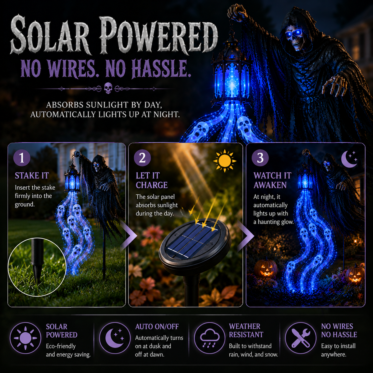 Thermabuild | Soul Harvester Animated Garden Light