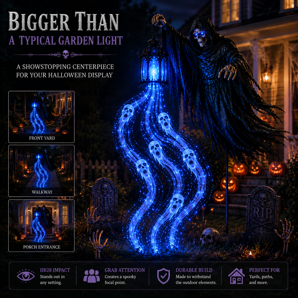 Thermabuild | Animated Halloween Garden Lights