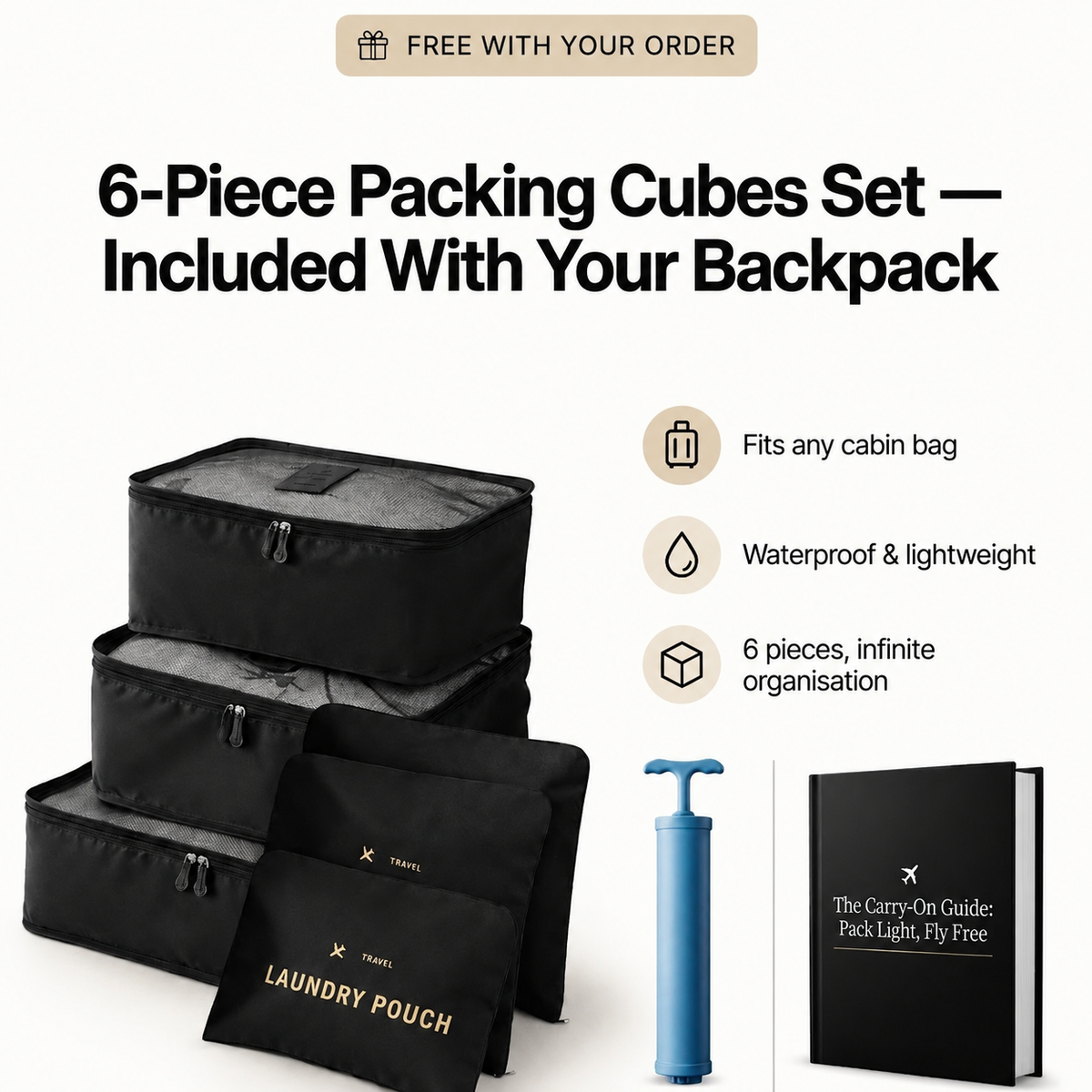 Thermabuild | Underseat Cabin Backpack 45L