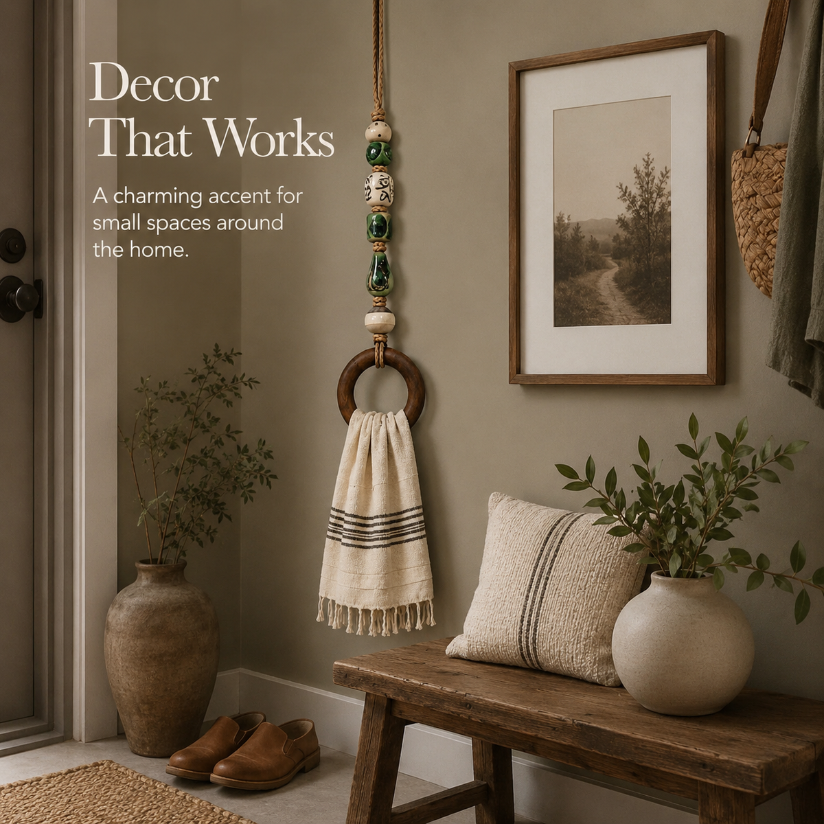 Thermabuild | Beaded Towel Hanger