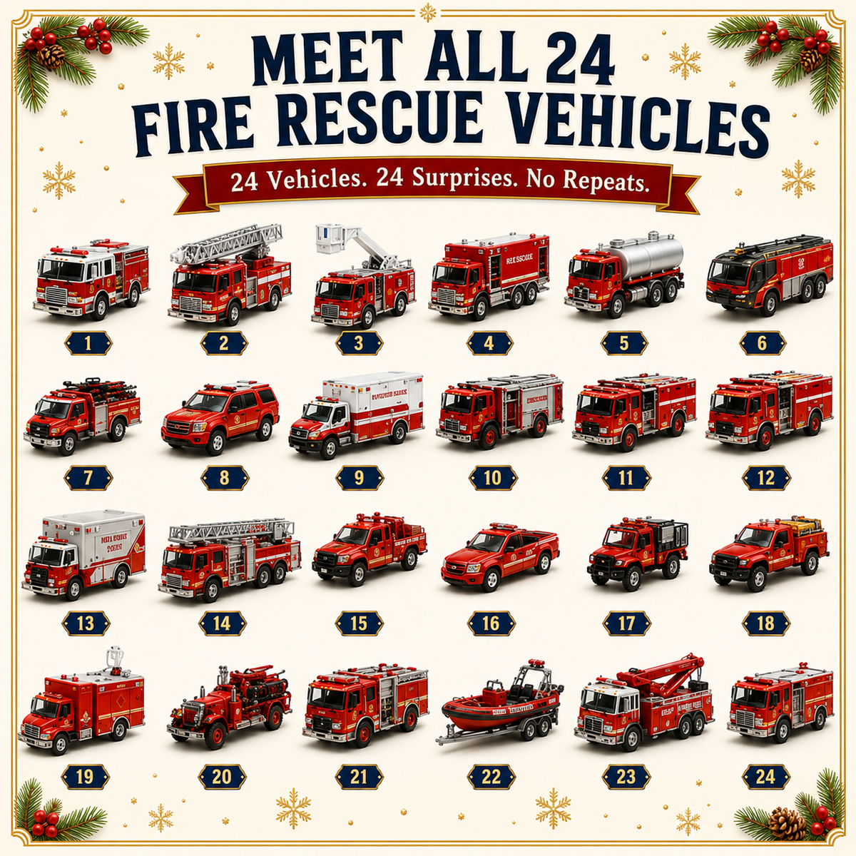Thermabuild | 24-Day Vehicle Advent Calendar