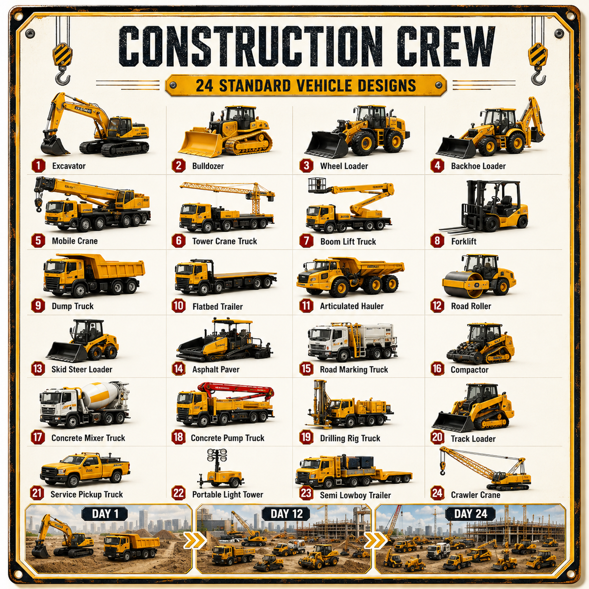 Thermabuild | 24-Day Vehicle Advent Calendar