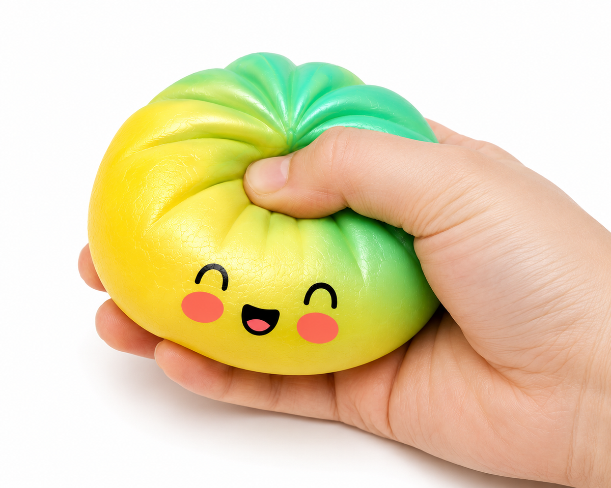 Thermabuild | Glitter Dumpling Squishy Toy