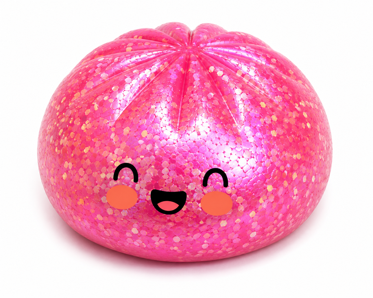 Thermabuild | Glitter Dumpling Squishy Toy