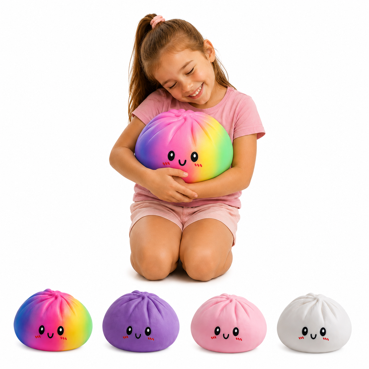 Thermabuild | XL Dumpling Squishy Toy