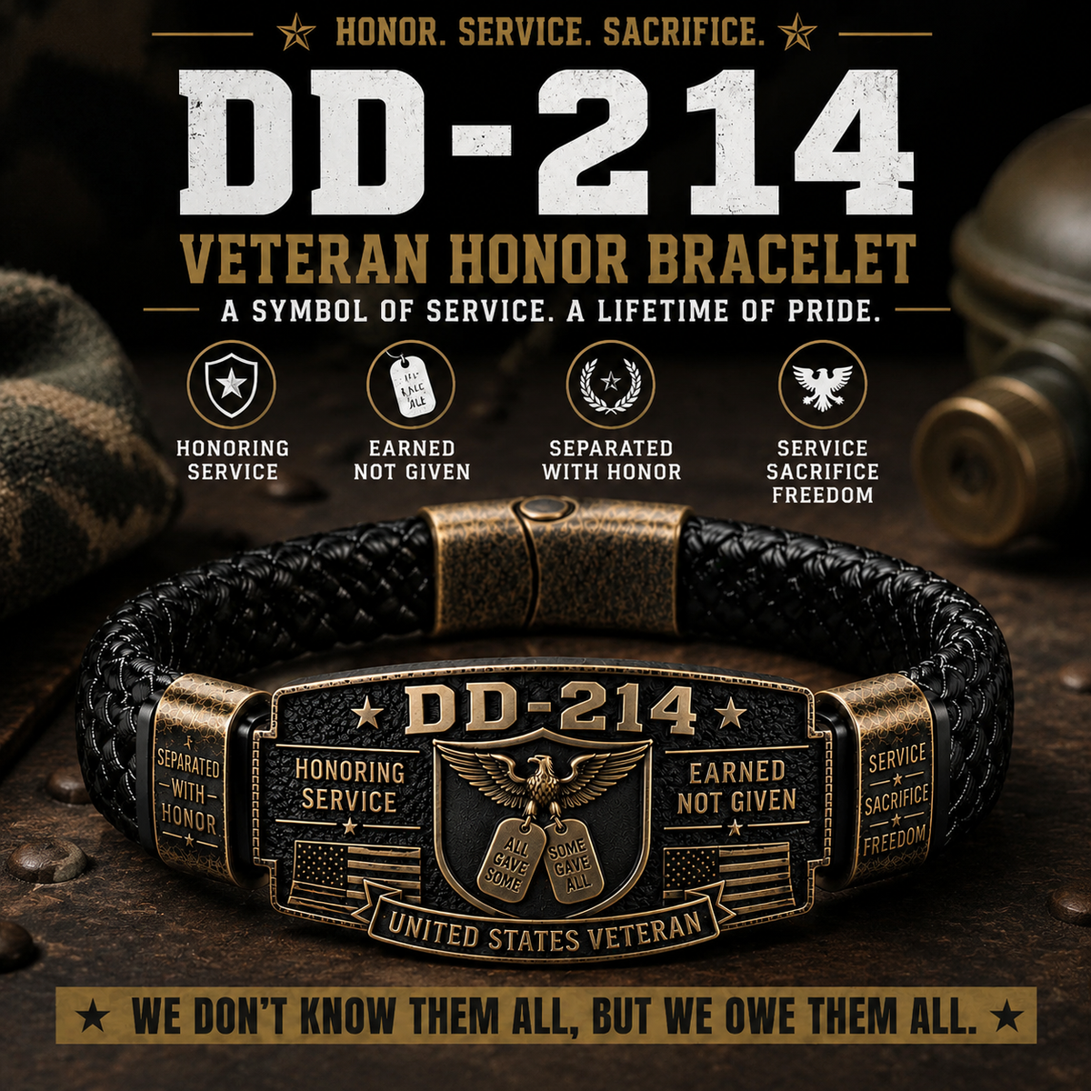 Thermabuild | DD-214 Veteran Honour Bracelet