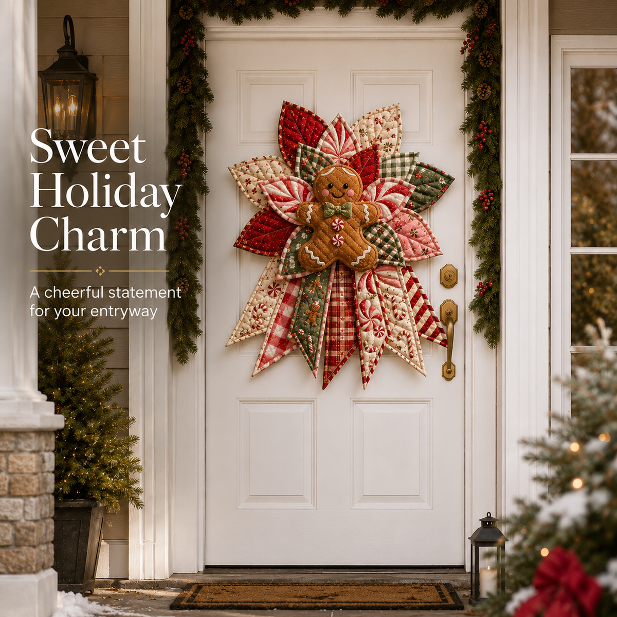 Thermabuild | Christmas Quilted Door Hanger Sewing Kit