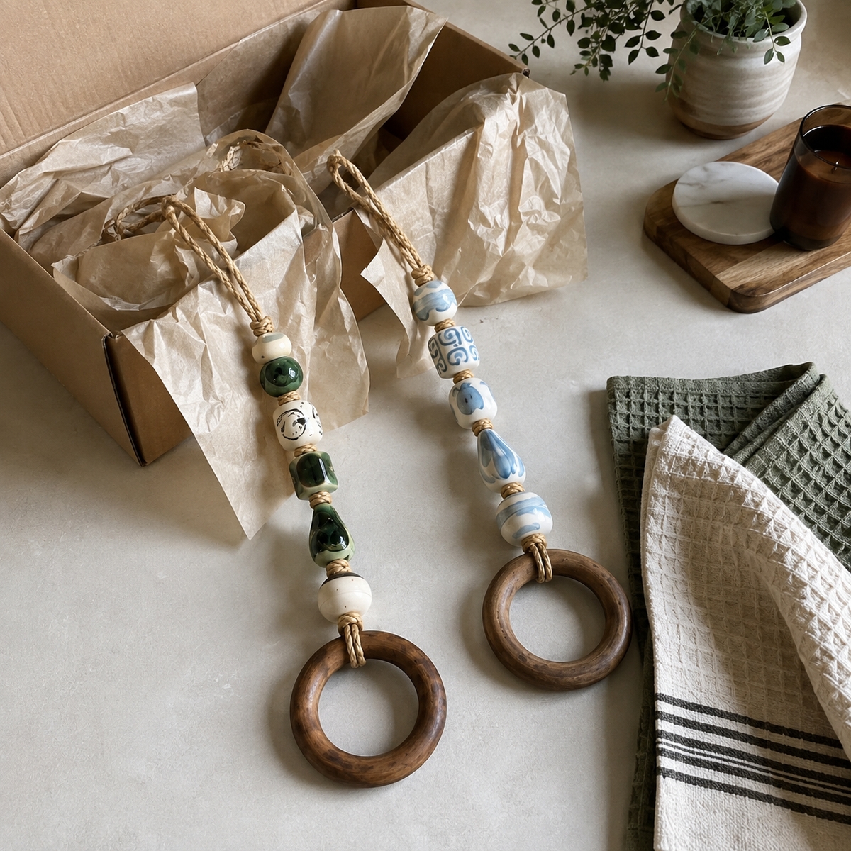 Thermabuild | Beaded Towel Hanger