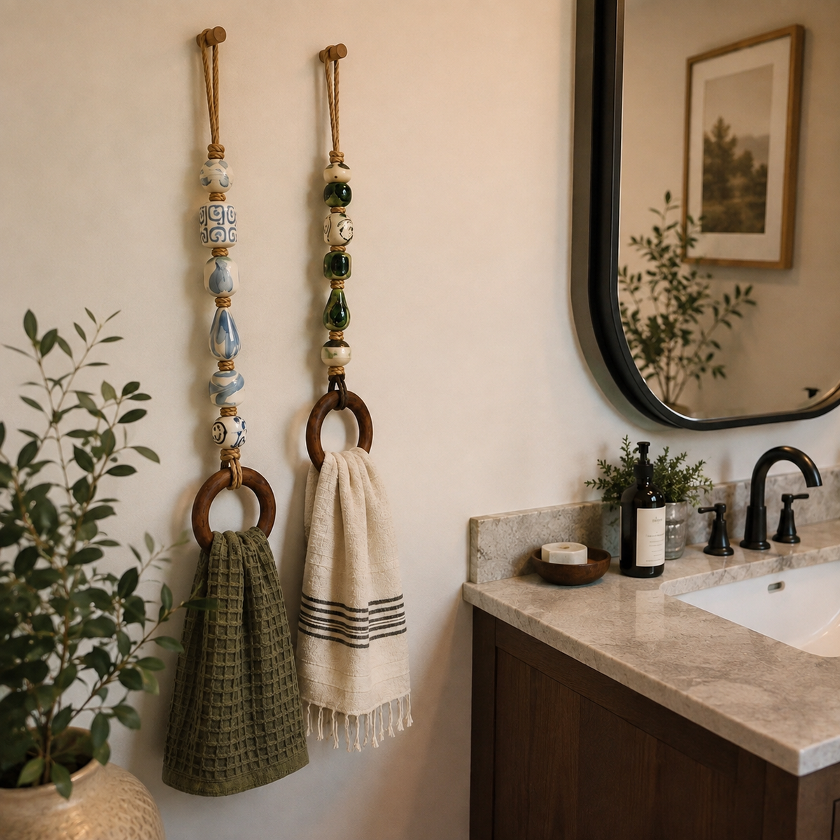 Thermabuild | Beaded Towel Hanger