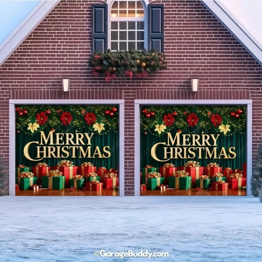 Thermabuild | Christmas Joy Garage Door Cover
