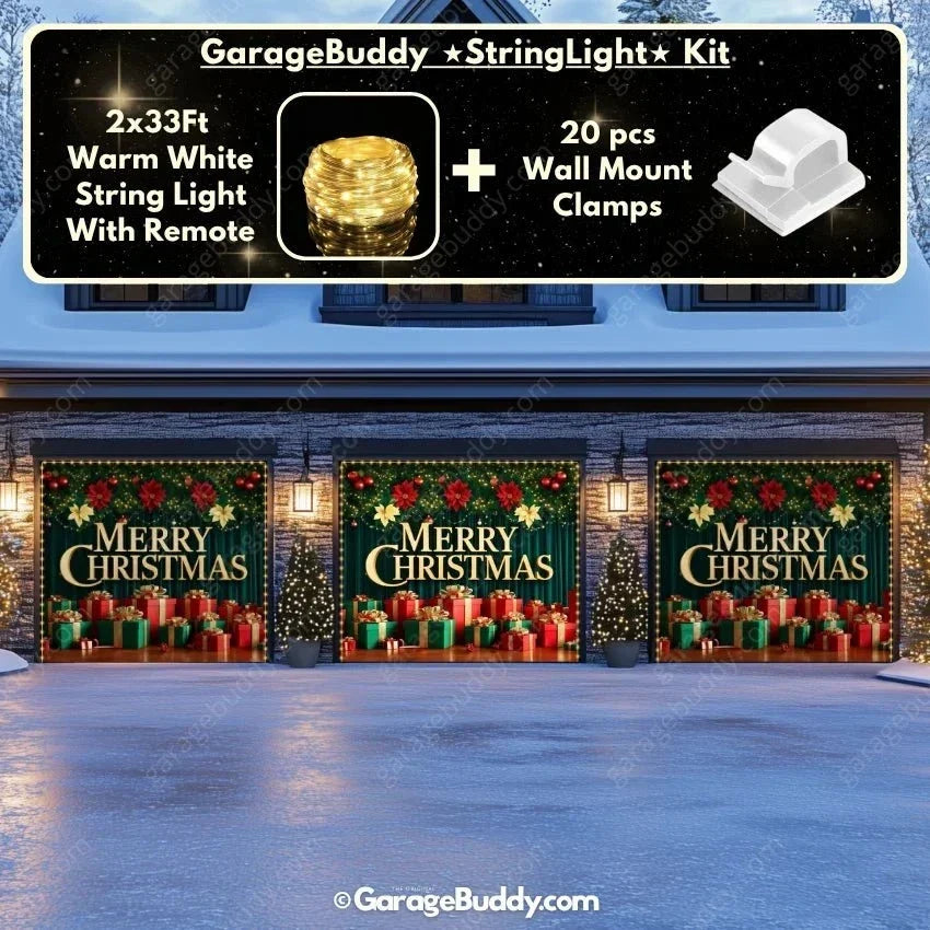 Thermabuild | Christmas Joy Garage Door Cover