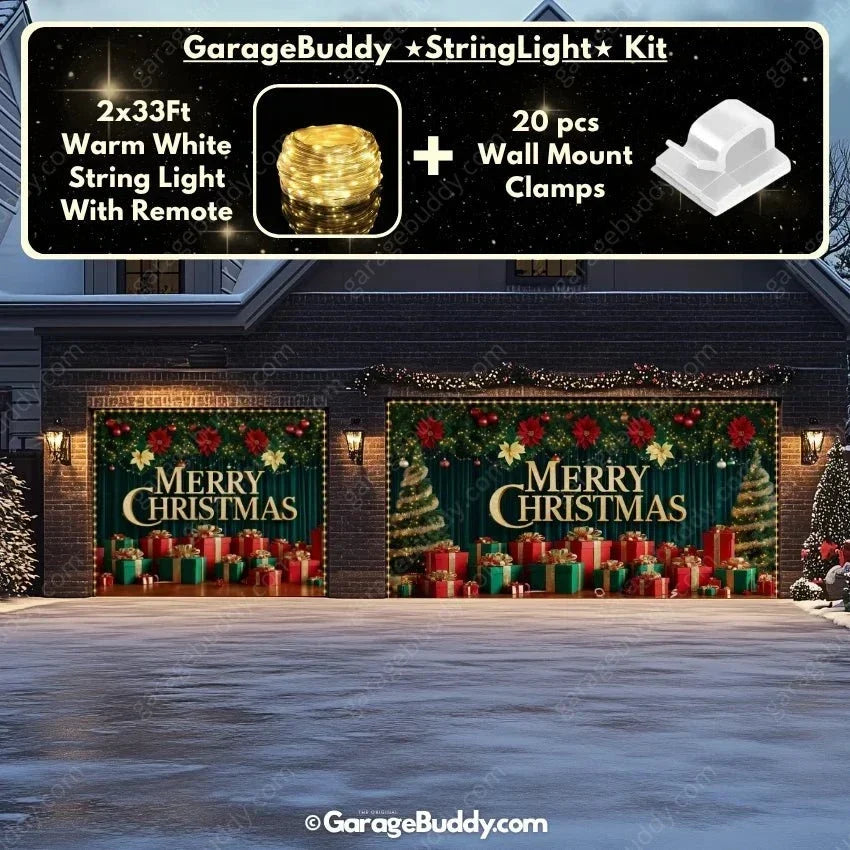 Thermabuild | Christmas Joy Garage Door Cover