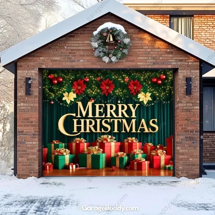 Thermabuild | Christmas Joy Garage Door Cover