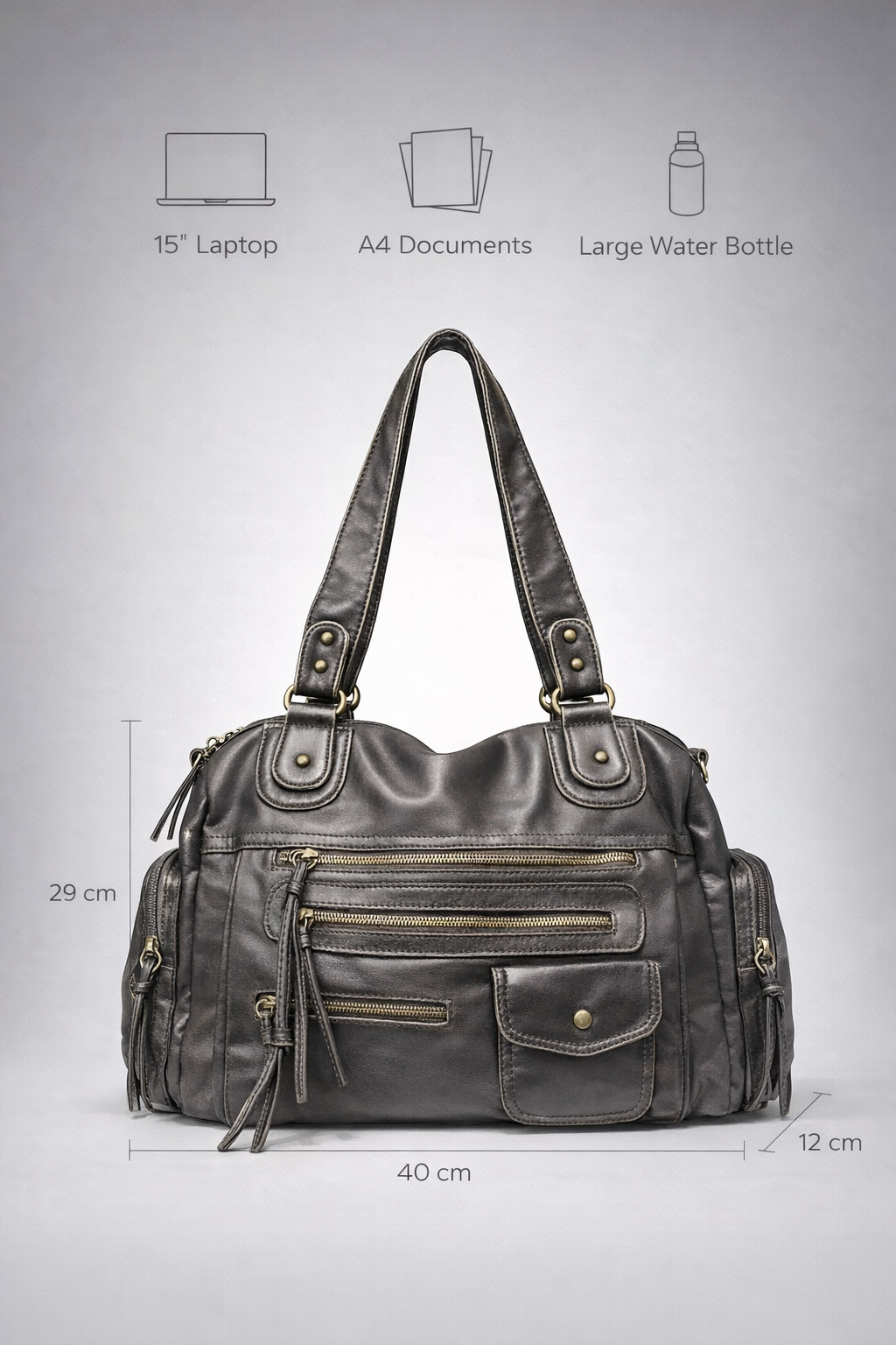Thermabuild | Coffee go-to shoulder handbag for school