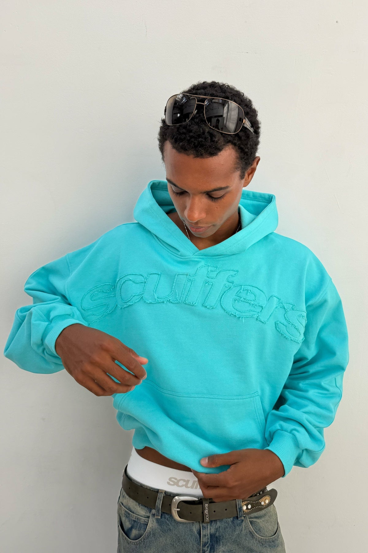 Thermabuild | Unisex Raw Hem Hoodie
