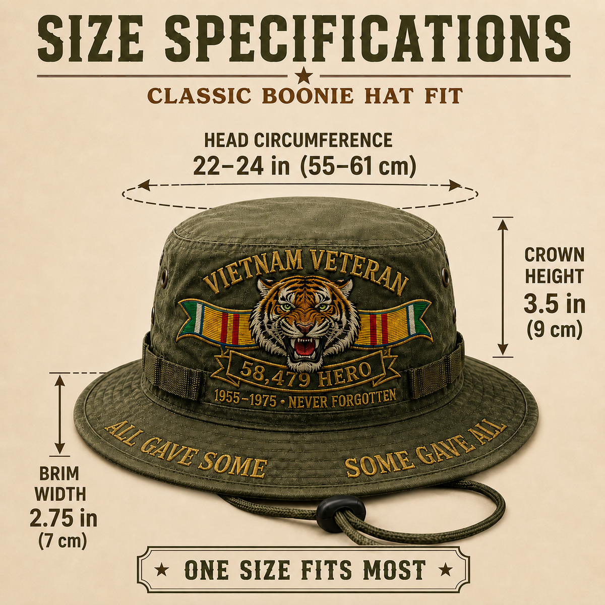 Thermabuild | Vietnam Veteran Tribute Boonie Hat