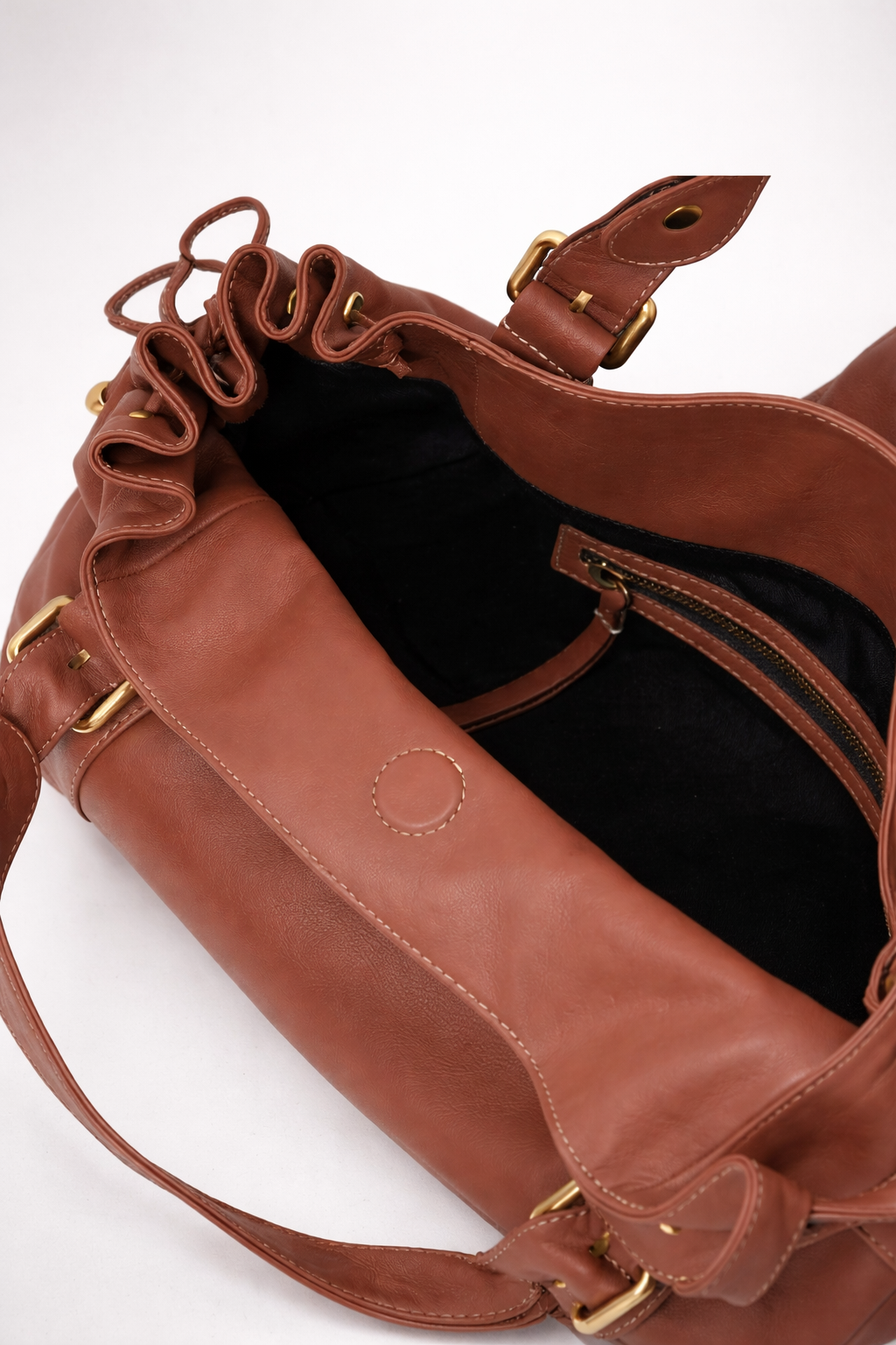 Thermabuild | Large vegan leather Handbag for School