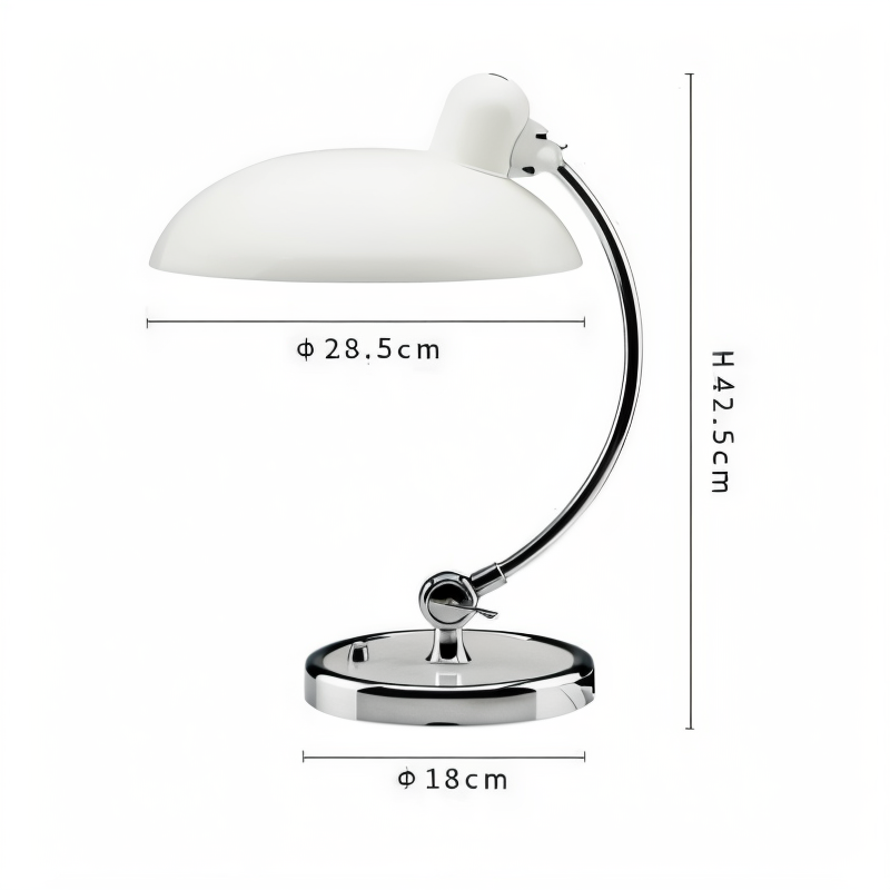 Thermabuild | Adjustable Vintage Iron Dome Desk Lamp
