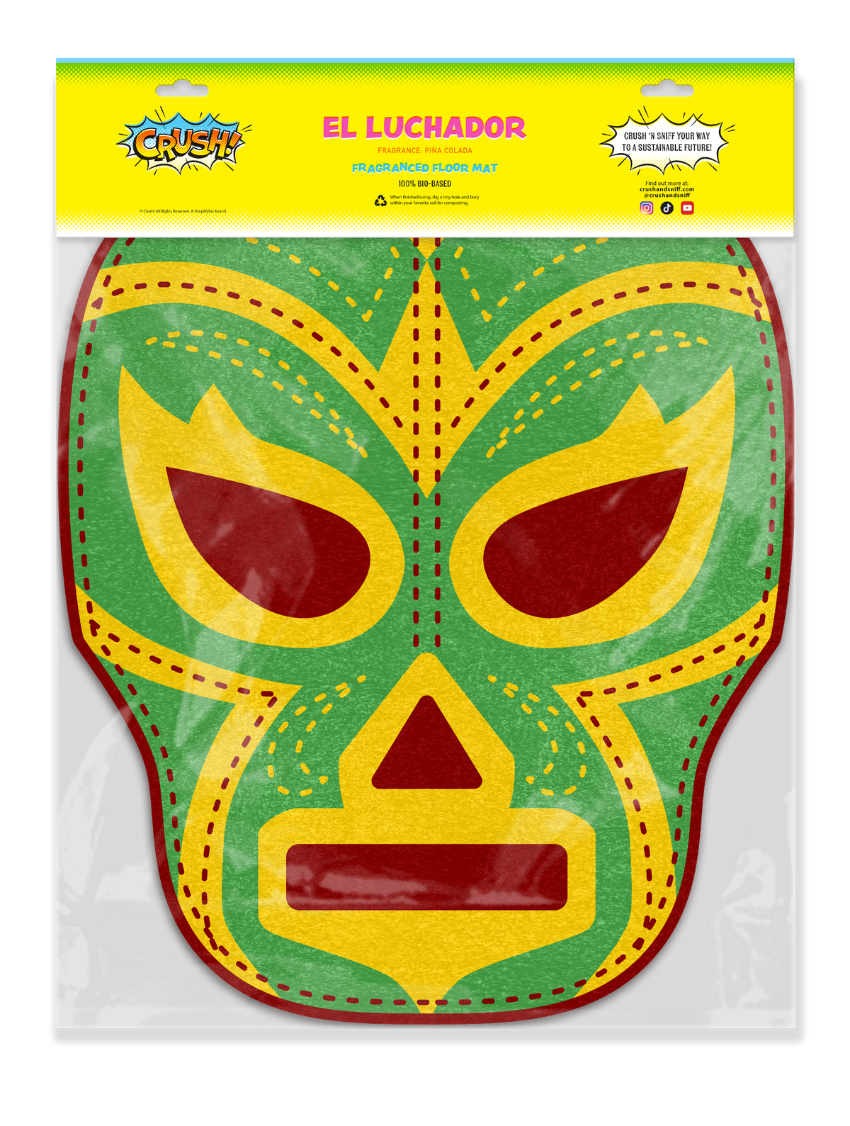 Thermabuild | Luchador Scented Car Floor Mat