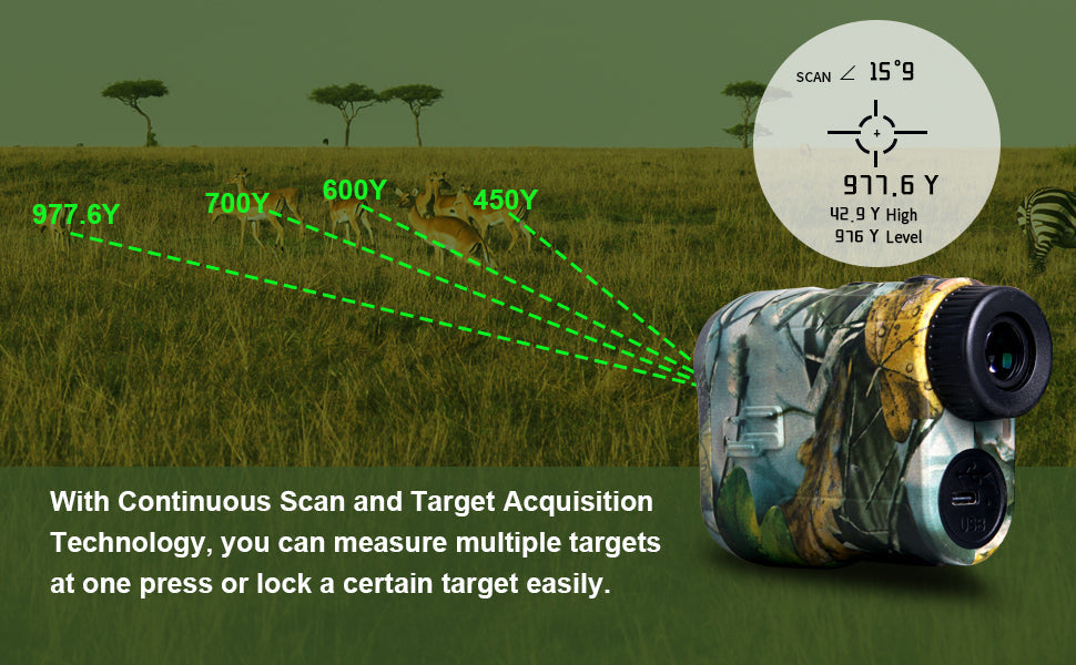 Thermabuild | 1000 Feet Hunting Range Finder