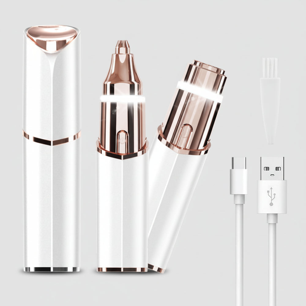Thermabuild | Facial Hair Remover Electric Eyebrow Trimmer Travel Shaver