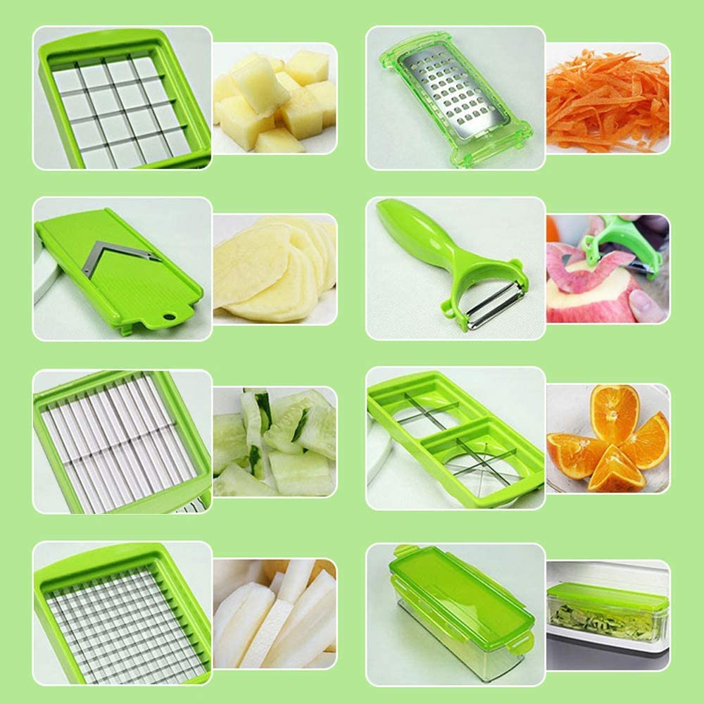 Thermabuild | 12-in-1 Multifunctional Vegetable Cutter