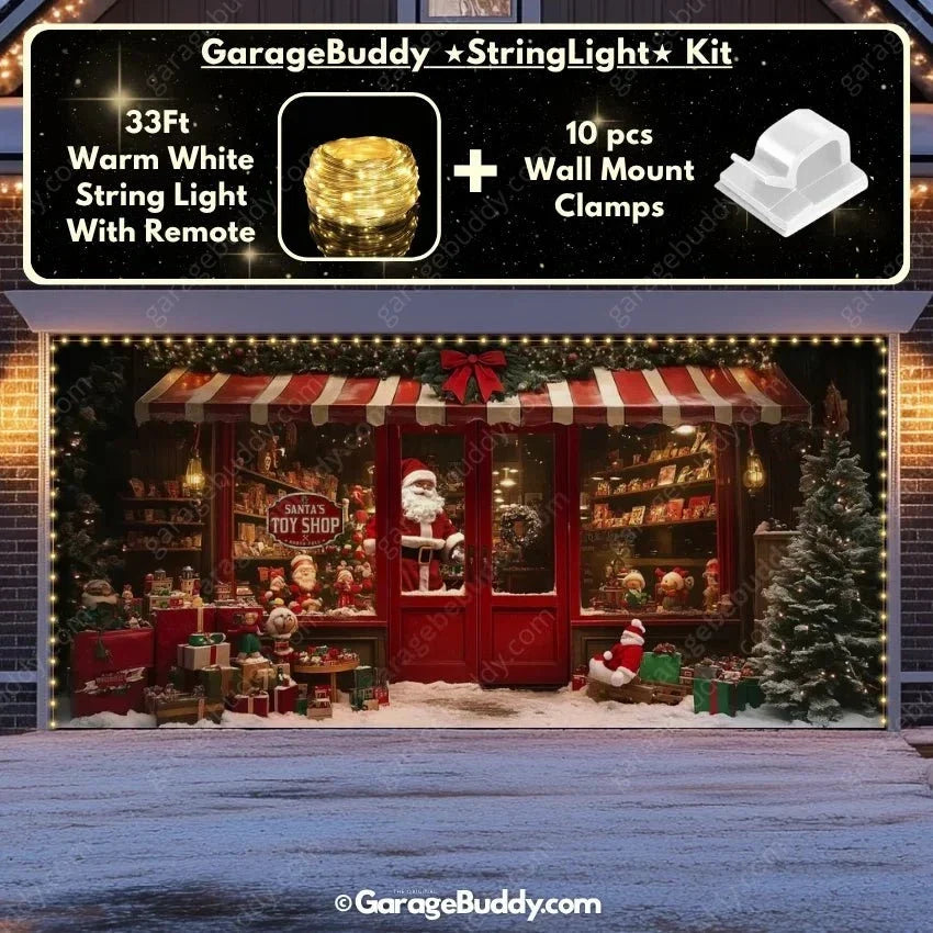Thermabuild | Santa's Toy Shop Garage Door Cover