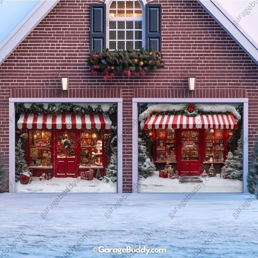 Thermabuild | Santa's Toy Shop Garage Door Cover