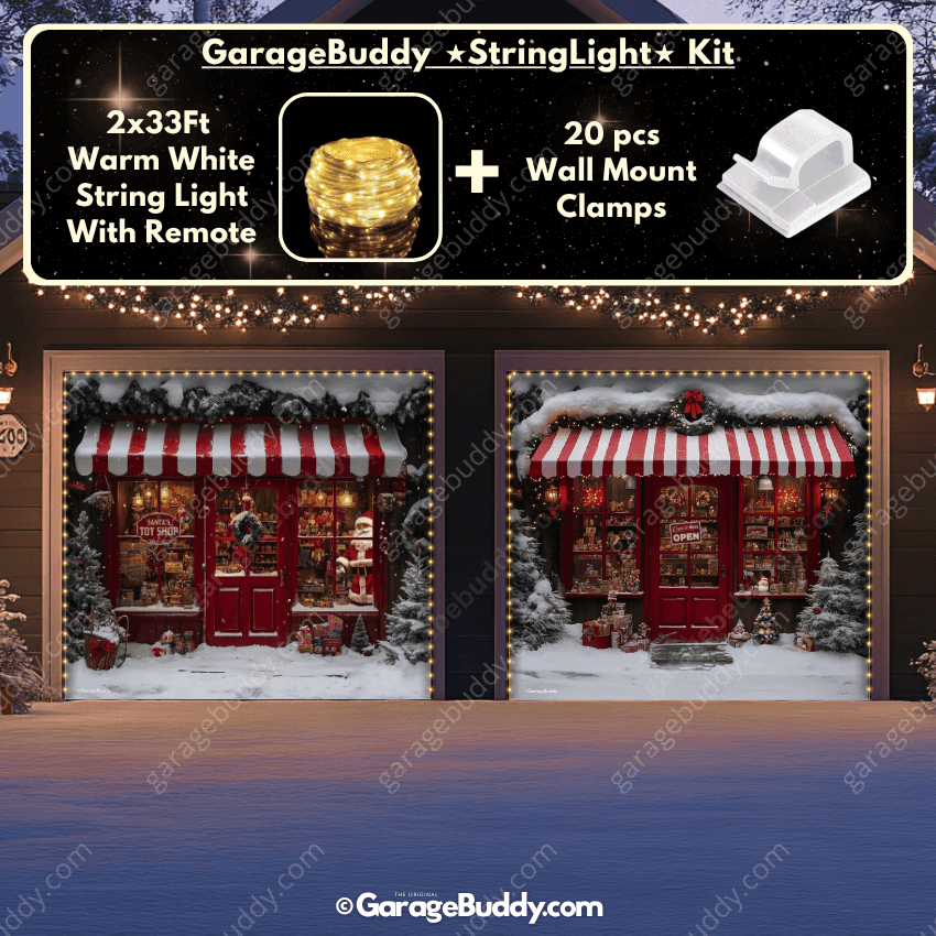 Thermabuild | Santa's Toy Shop Garage Door Cover