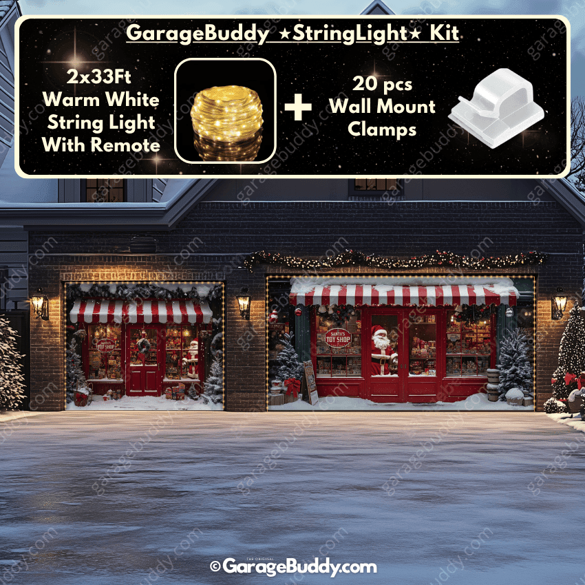 Thermabuild | Santa's Toy Shop Garage Door Cover