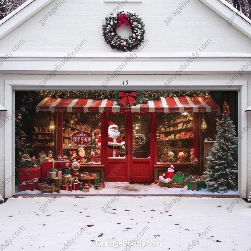 Thermabuild | Santa's Toy Shop Garage Door Cover
