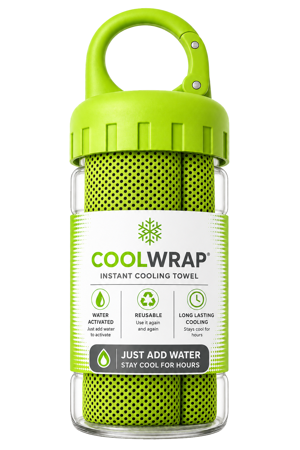 Thermabuild | Grey Instant Cooling Towel