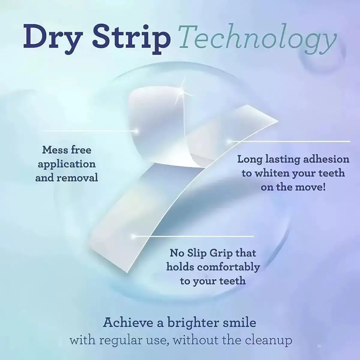 Thermabuild | Professional Teeth Whitening Strips with Coconut Oil for Adults - Mint Flavor Non-Slip Dry Strip Technology - 14 Strips for 7 Daily Treatments