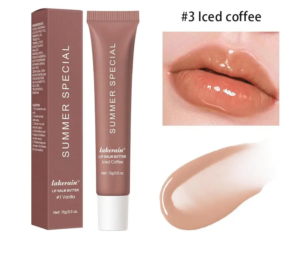 Thermabuild | Hydrating Jelly Lip Glaze for Women - Vegan Fruit Flavored Waterproof Lip Gloss and Moisturizing Balm - Exfoliating Liquid Lip Care - 10g