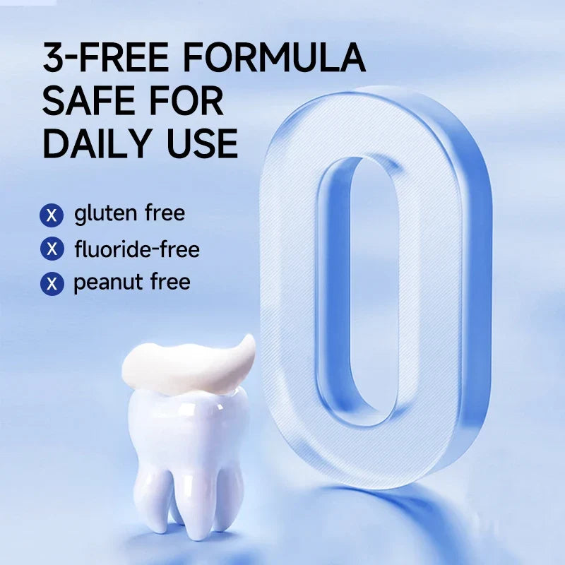 Thermabuild | Natural Hydroxyapatite Toothpaste for Adults with Sensitive Teeth - Fluoride-Free Mint Flavor for Enamel Strengthening and Teeth Whitening
