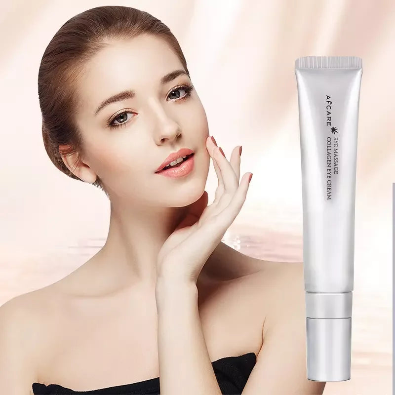 Thermabuild | Natural Vitamin C and Collagen Eye Cream for Women - Sulfate-Free Anti-Wrinkle Under Eye Moisturizer to Reduce Dark Circles and Puffiness