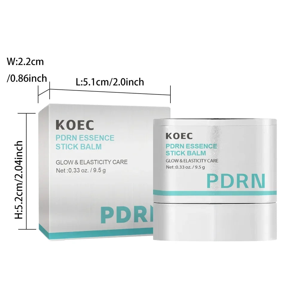 Thermabuild | PDRN Multi-Wrinkle Essence Stick Balm for Women - Collagen Eye and Neck Treatment - Hydrating Glow Face Balm and Makeup Base for Adults
