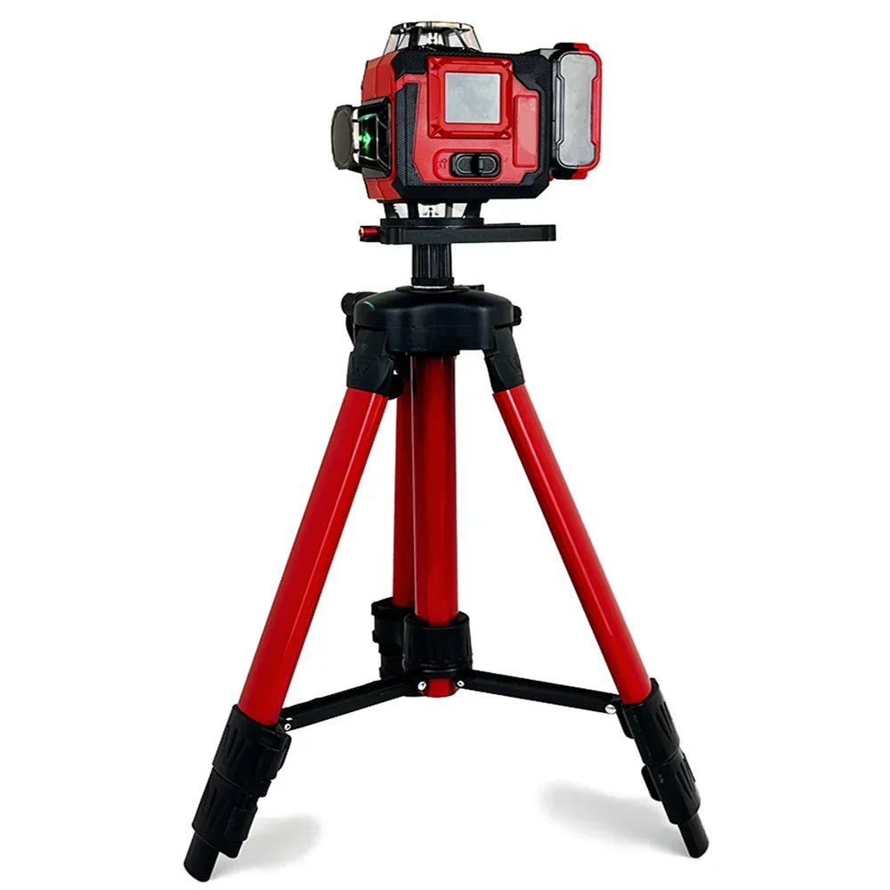 Thermabuild | 16 Line Green Laser Level Kit with Electronic Self-Leveling - Industrial Rechargeable Lithium Battery Power Tool with Remote Control - IP65