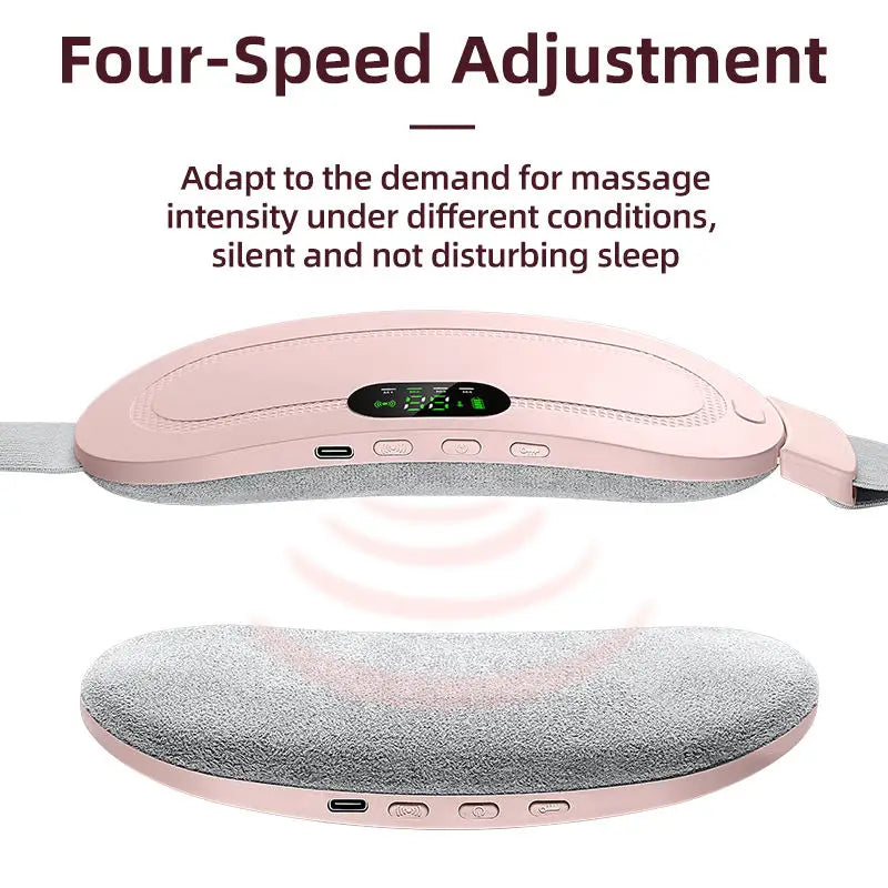Thermabuild | Wireless Menstrual Heating Pad for Women - Intelligent Abdominal Heat Therapy Belt with Timing Control - Portable USB Rechargeable Pain Relief
