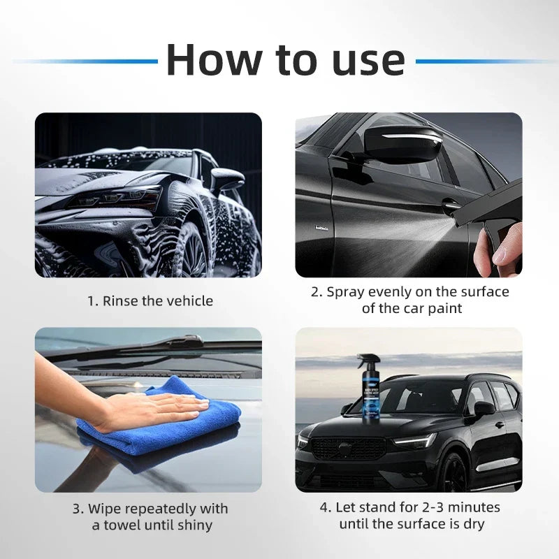 Thermabuild | High-Gloss Nano Ceramic Coating for Car Body Restoration Protection Slippery Paint Surface Repair Treatment Car Care Product