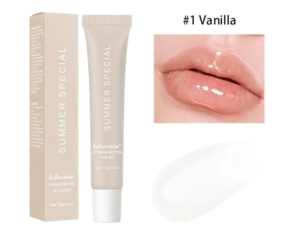 Thermabuild | Hydrating Jelly Lip Glaze for Women - Vegan Fruit Flavored Waterproof Lip Gloss and Moisturizing Balm - Exfoliating Liquid Lip Care - 10g